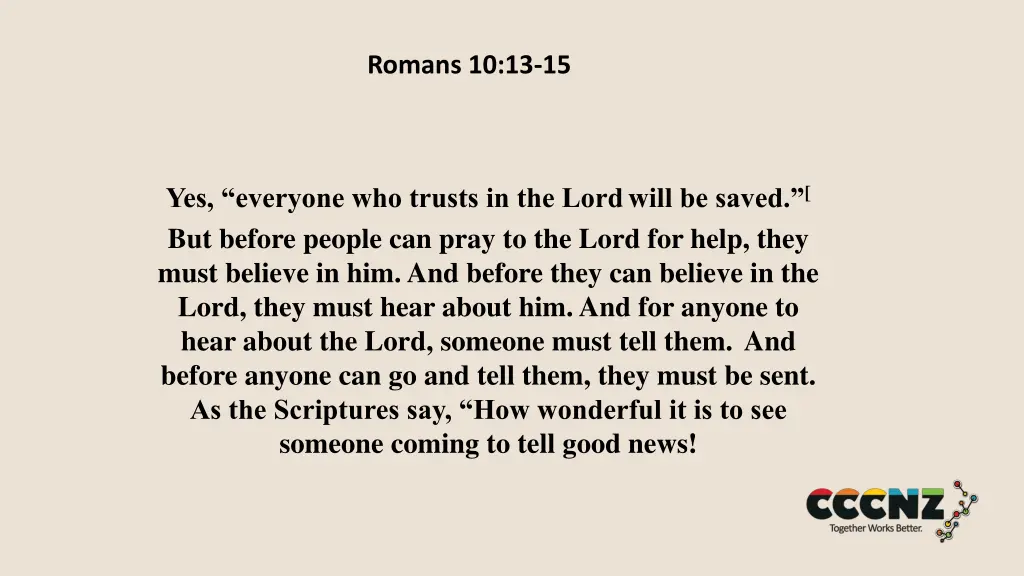 romans 10 13 15