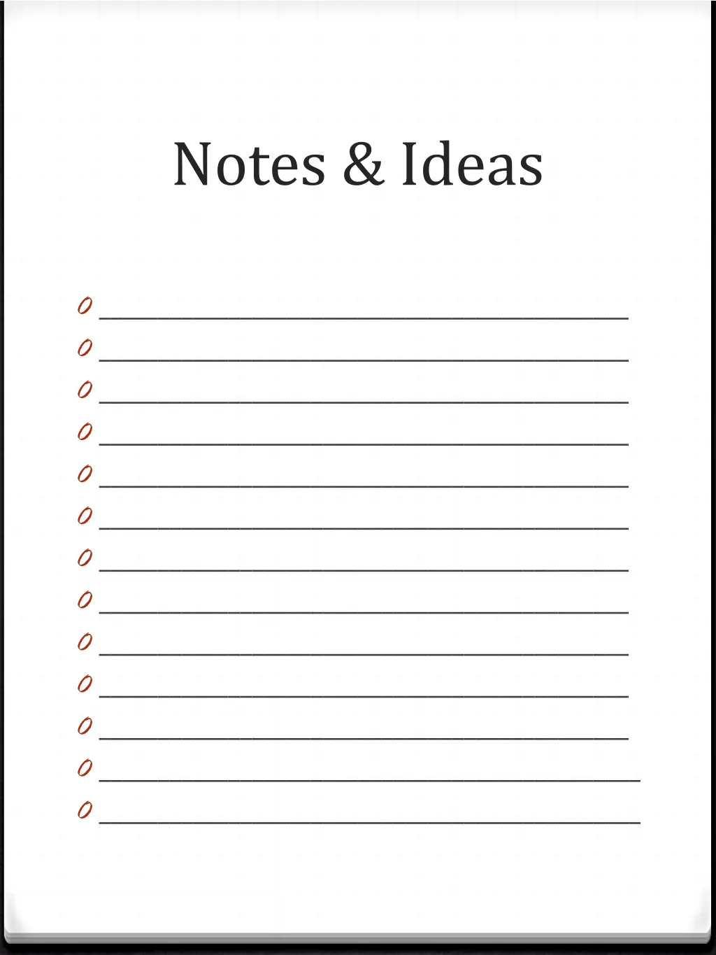 notes ideas 1