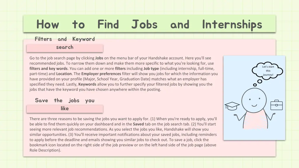 how to find jobs and internships