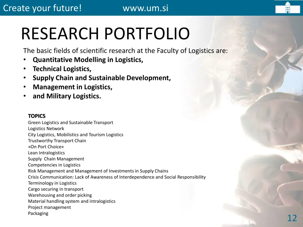 create your future www um si 9