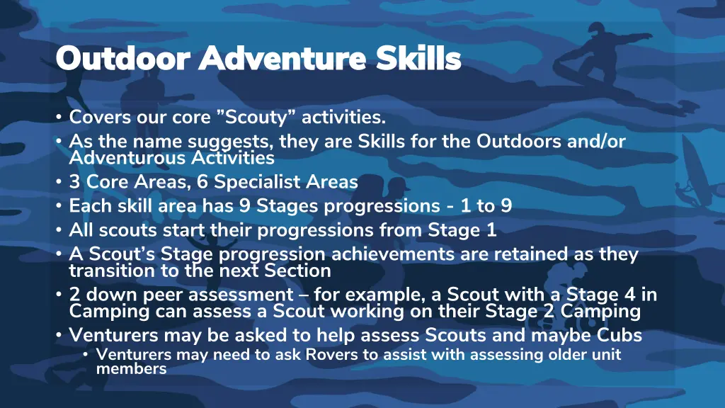 outdoor adventure skills outdoor adventure skills 3