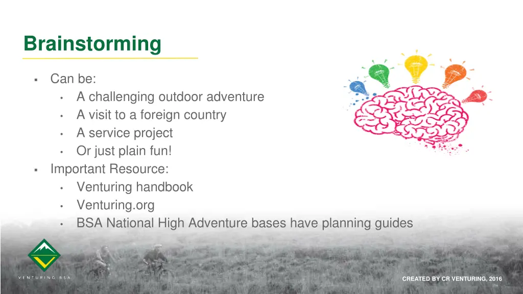 brainstorming
