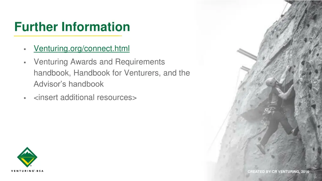 further information