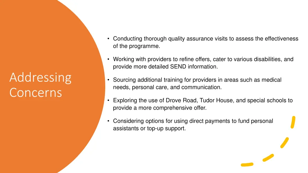 conducting thorough quality assurance visits