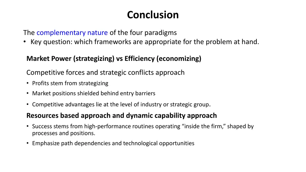 conclusion