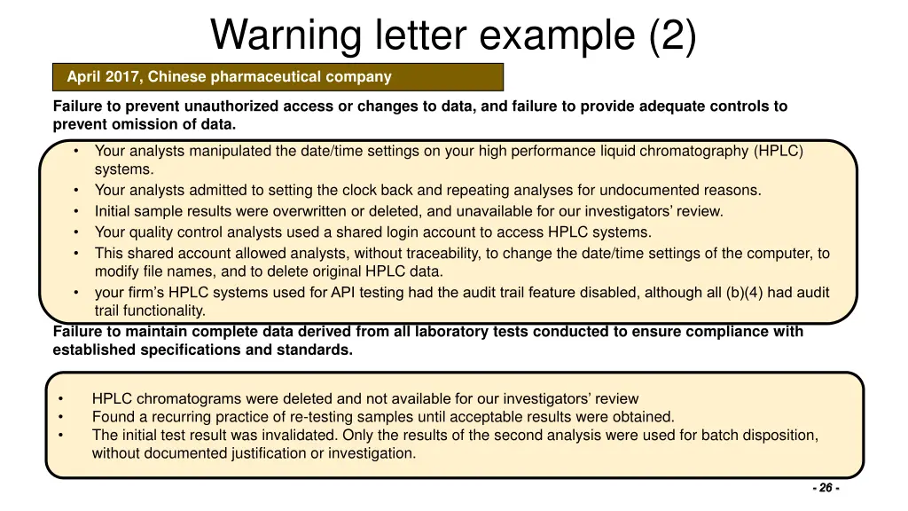 warning letter example 2