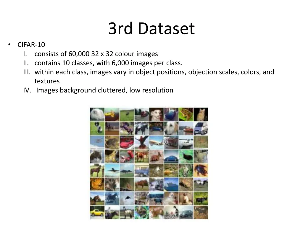 3rd dataset