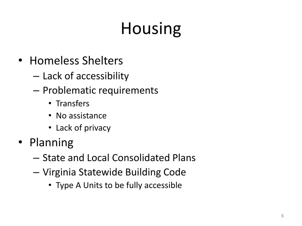 housing 1