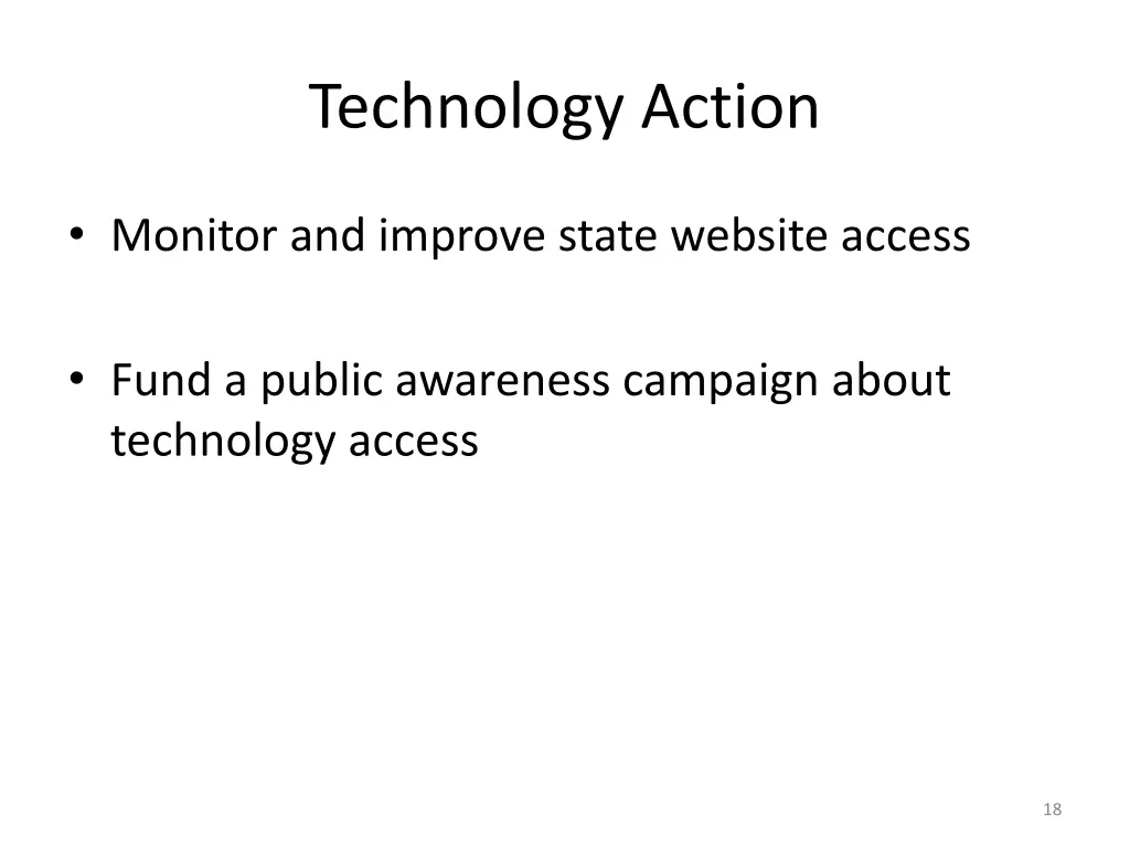 technology action