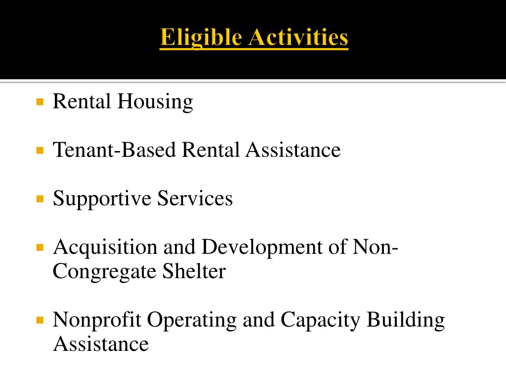 rental housing