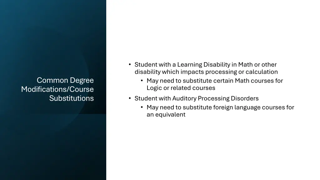 student with a learning disability in math