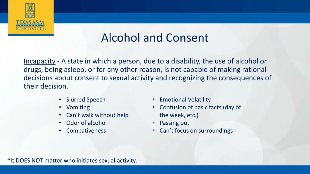 alcohol and consent