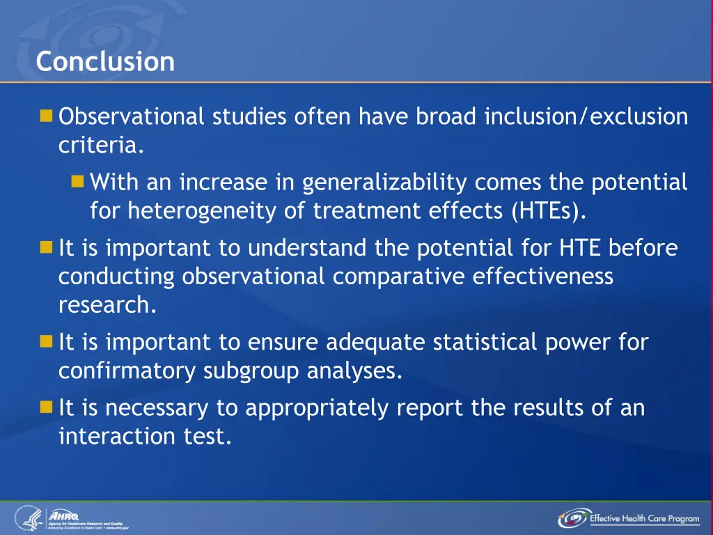 conclusion