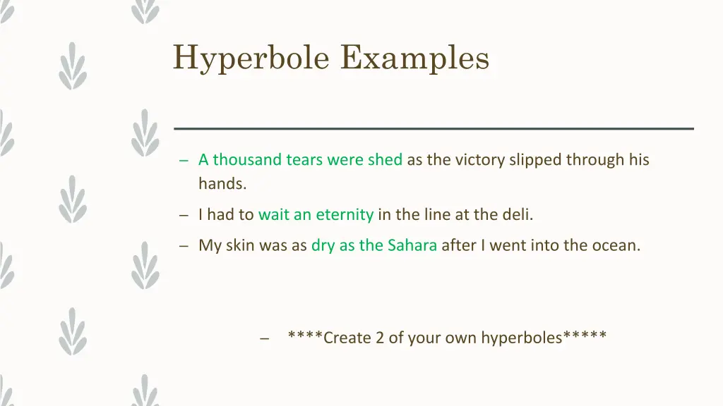 hyperbole examples