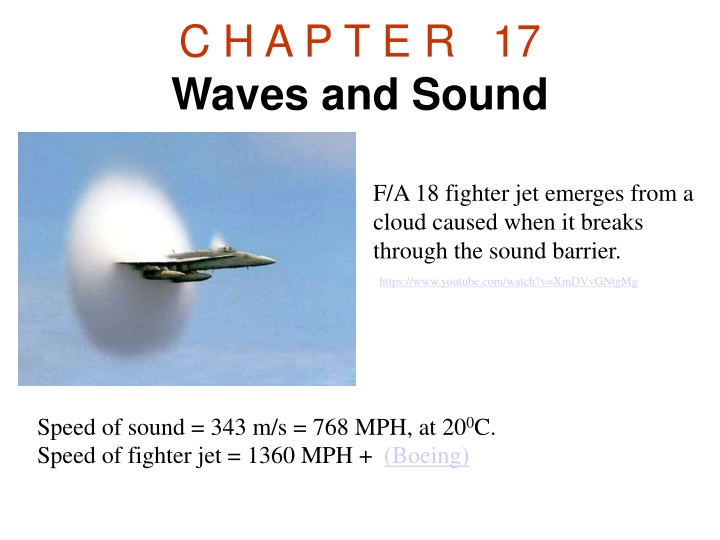 c h a p t e r 17 waves and sound