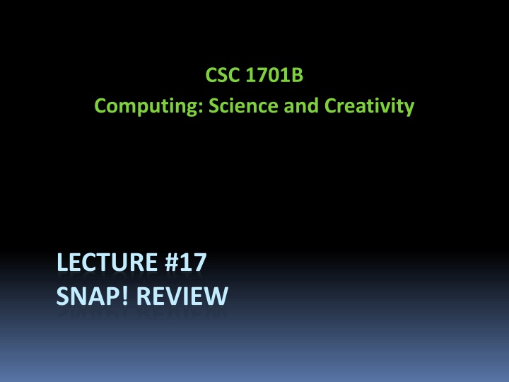 csc 1701b