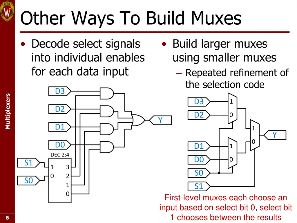 other ways to build muxes