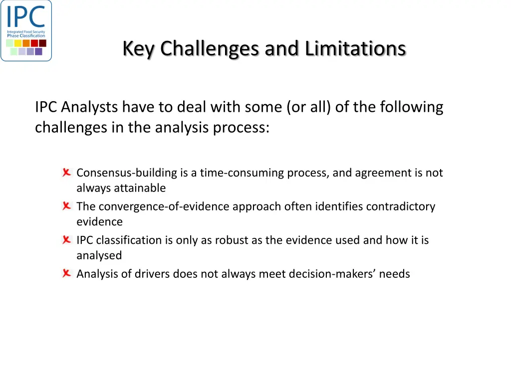 key challenges and limitations
