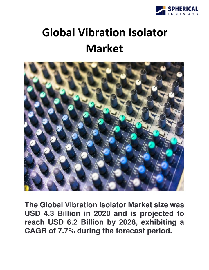 global vibration isolator market