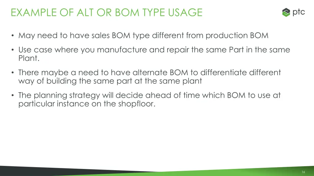 example of alt or bom type usage