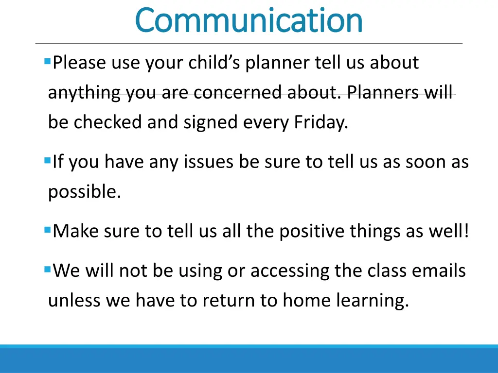 communication communication please use your child