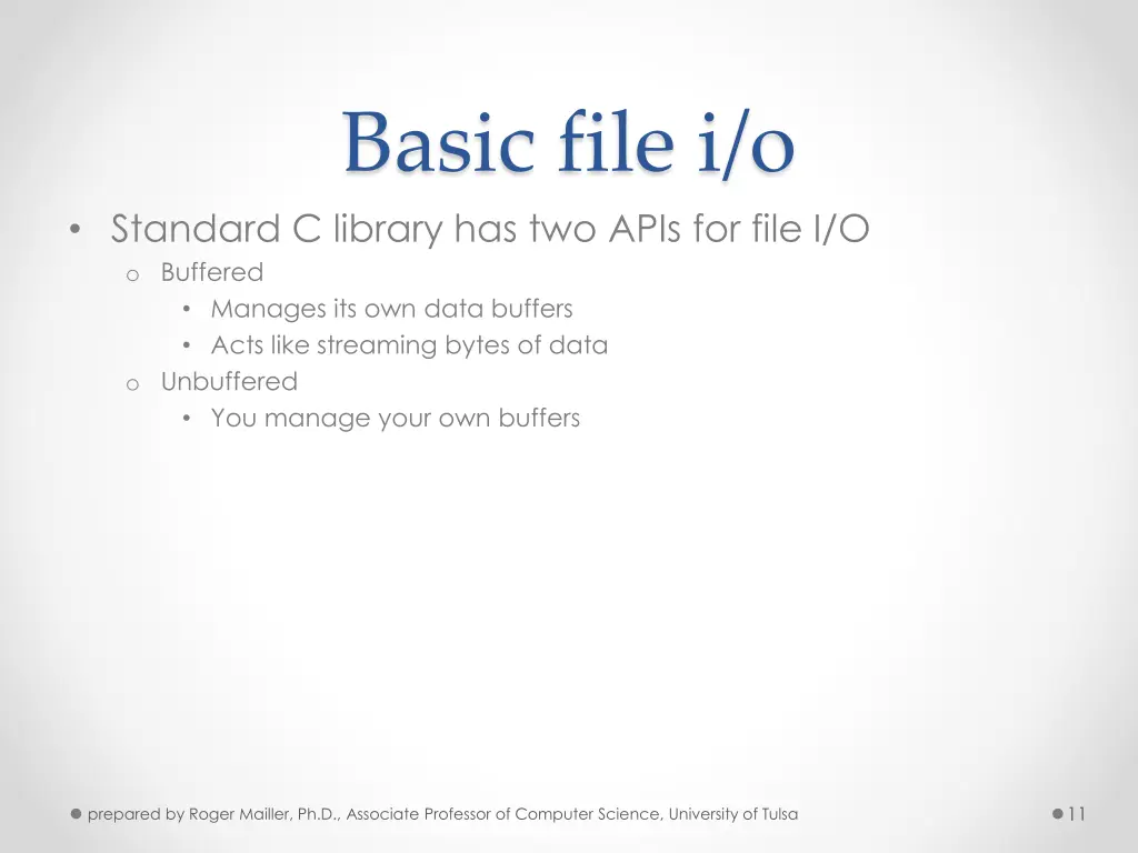 basic file i o