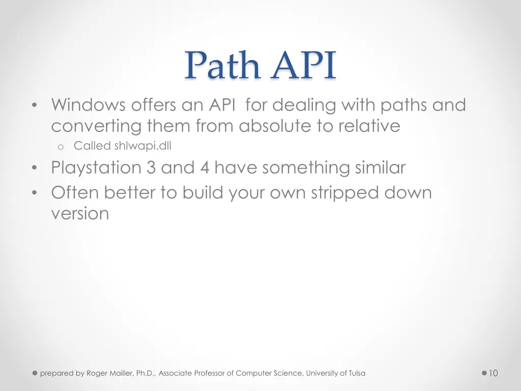 path api