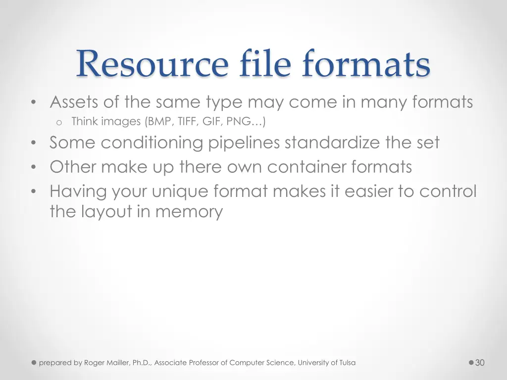 resource file formats assets of the same type
