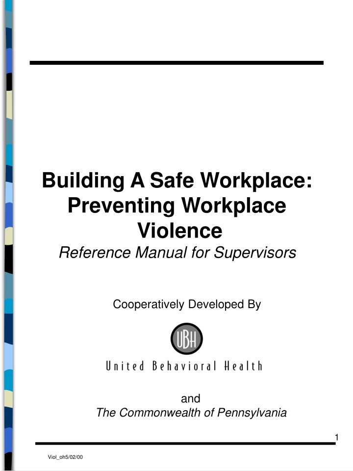 building a safe workplace preventing workplace