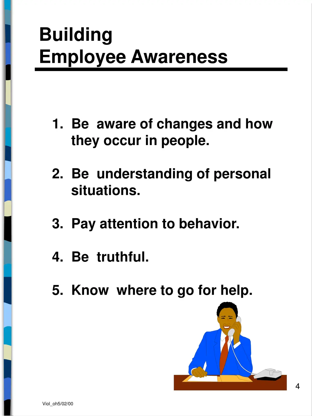 building employee awareness