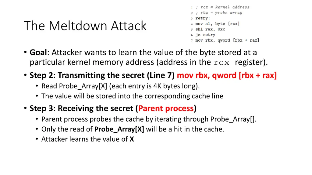 the meltdown attack 2