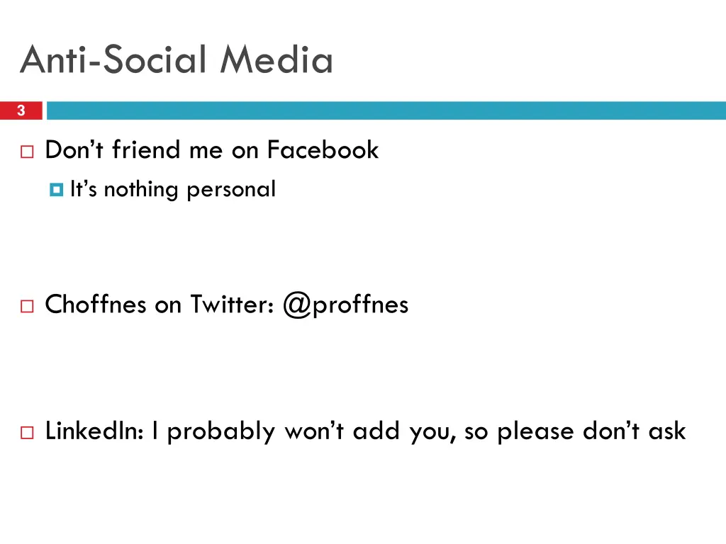 anti social media