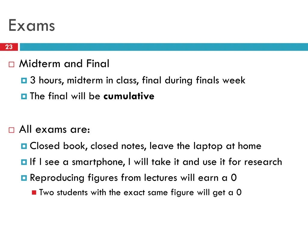 exams