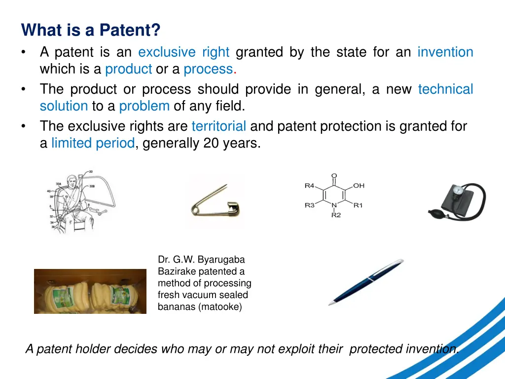 what is a patent a patent is an exclusive right