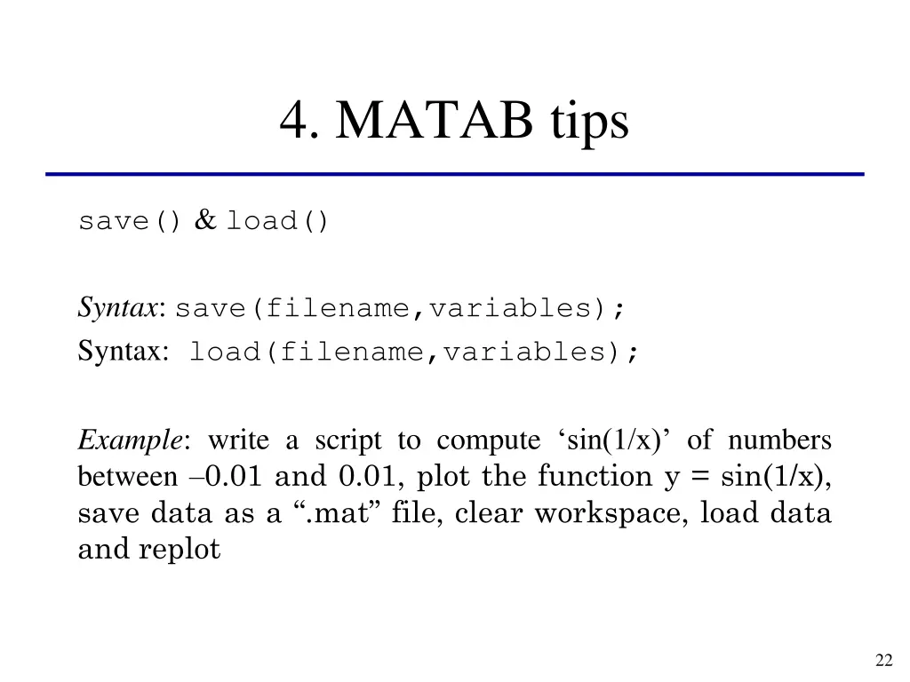 4 matab tips 2