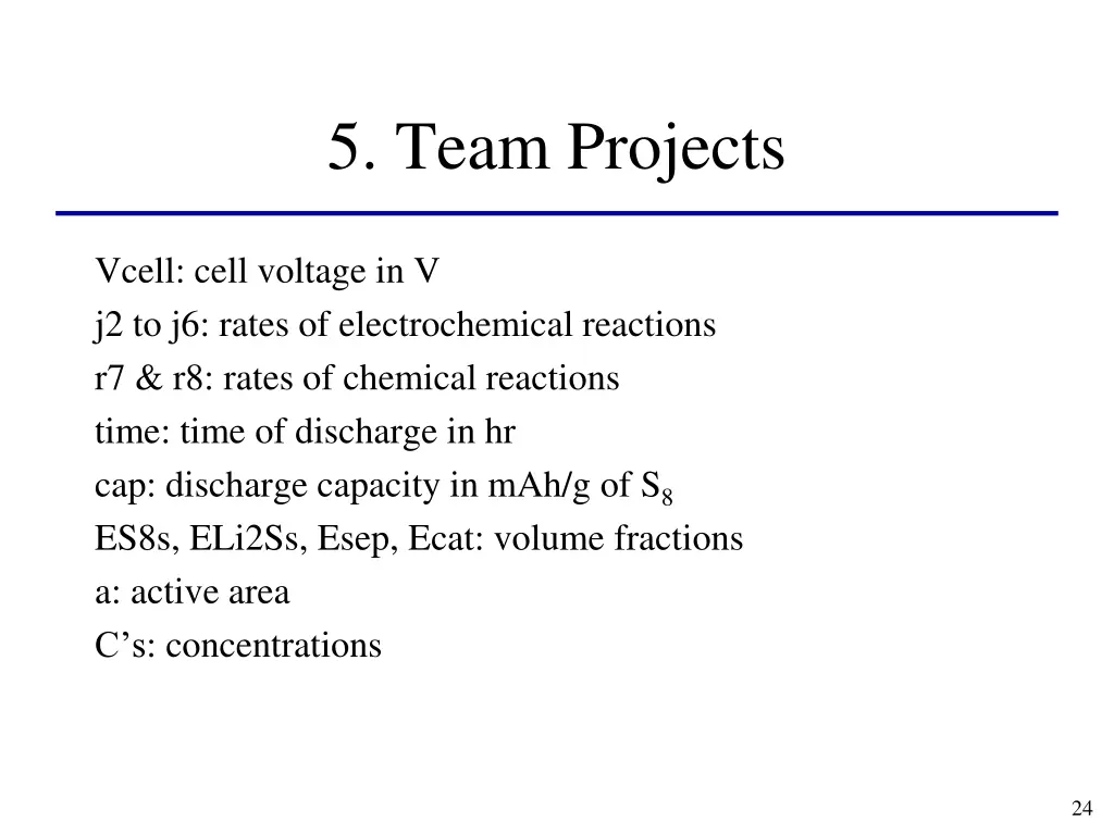 5 team projects 1