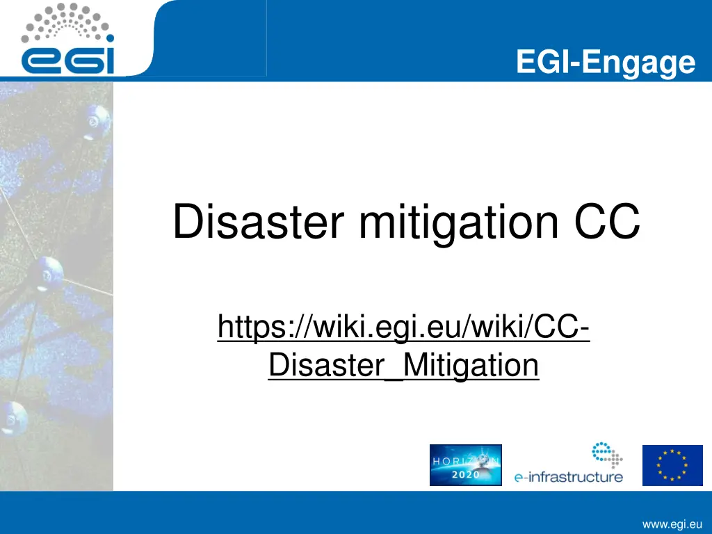 egi engage