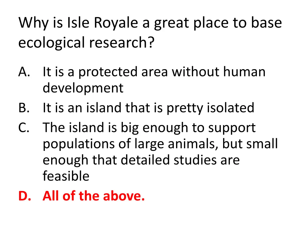 why is isle royale a great place to base