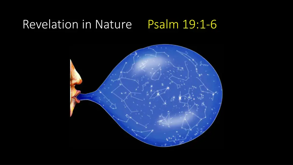 revelation in nature psalm 19 1 6 9