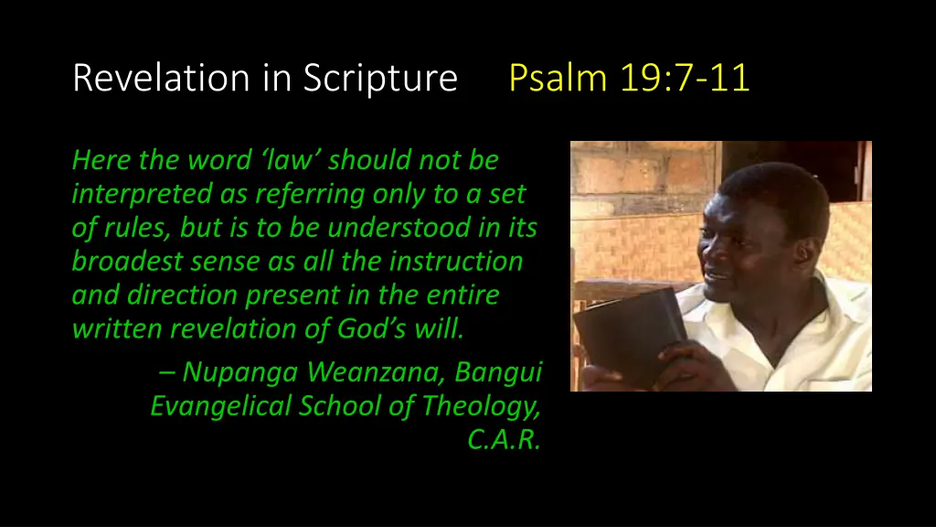 revelation in scripture psalm 19 7 11 1