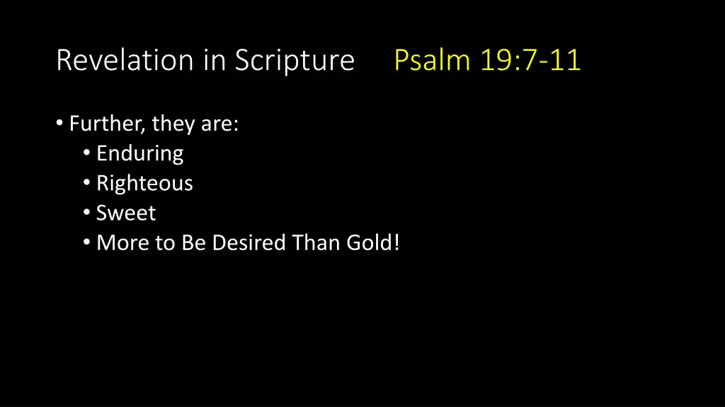 revelation in scripture psalm 19 7 11 4