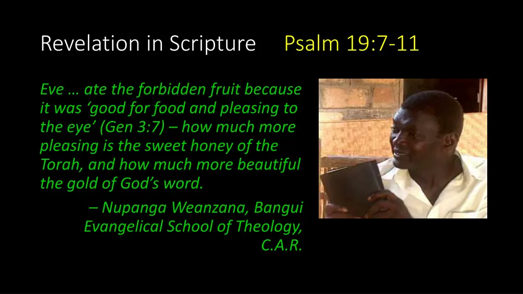revelation in scripture psalm 19 7 11 5