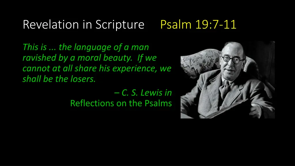 revelation in scripture psalm 19 7 11 7