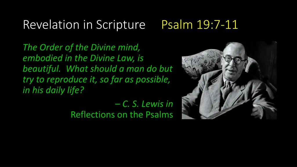 revelation in scripture psalm 19 7 11 9