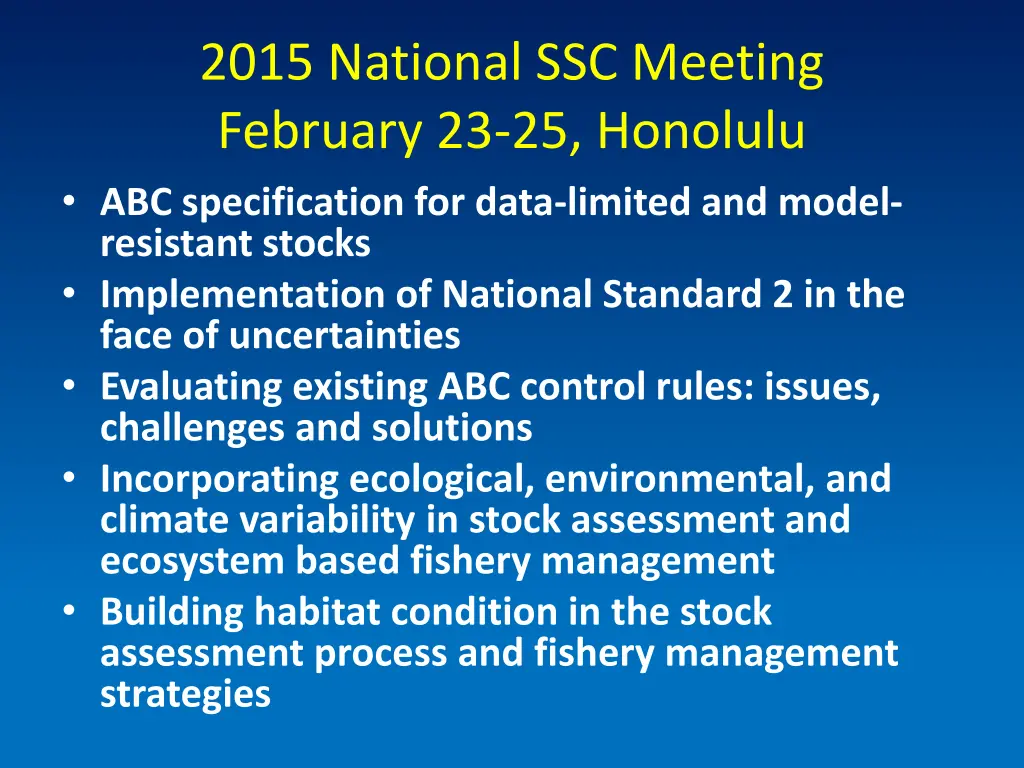 2015 national ssc meeting february 23 25 honolulu
