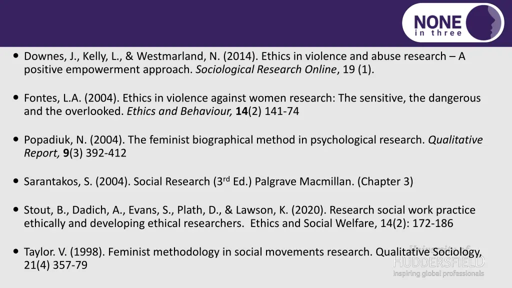 downes j kelly l westmarland n 2014 ethics