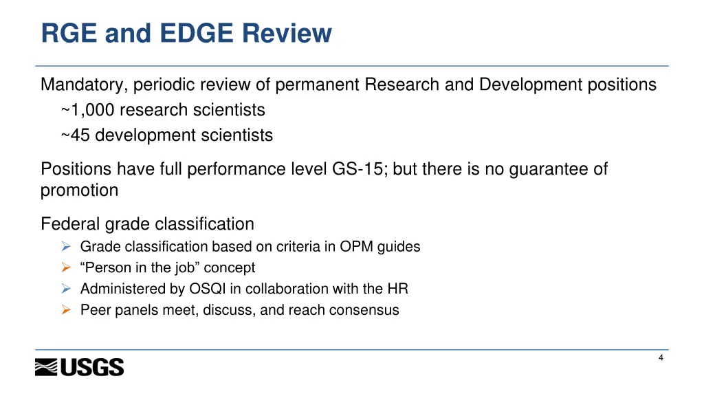 rge and edge review