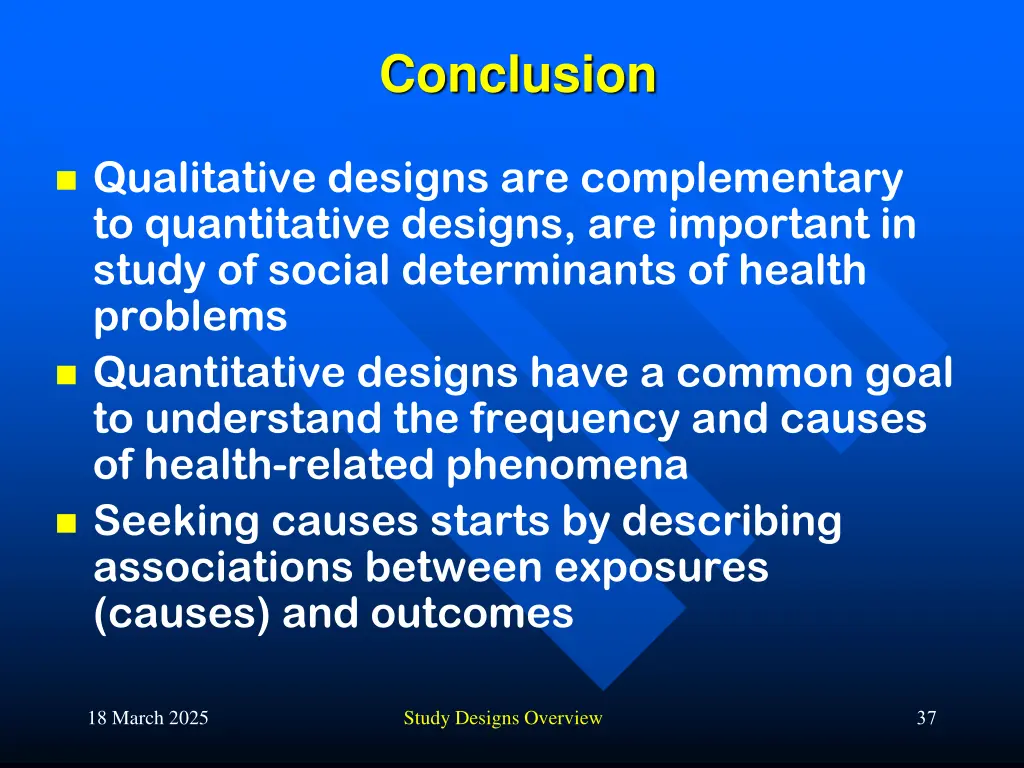 conclusion