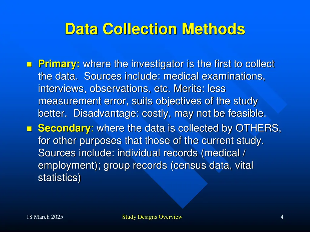 data collection methods