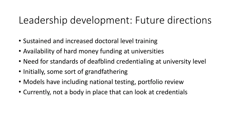 leadership development future directions